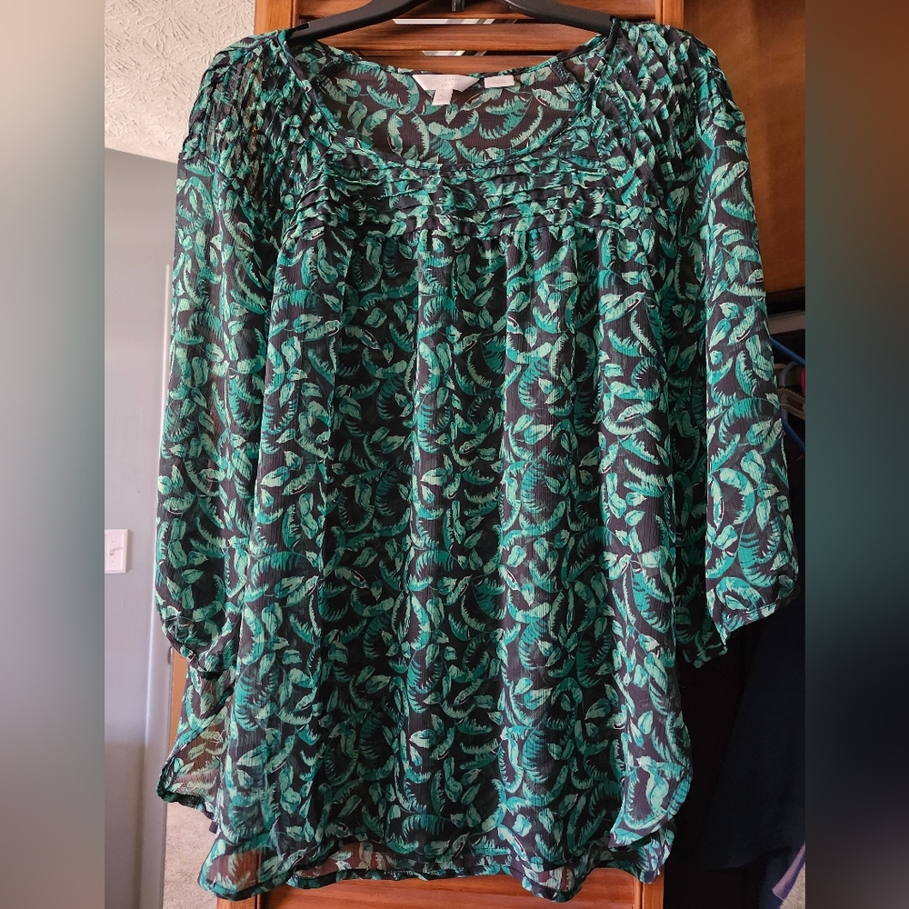Sheer blouse